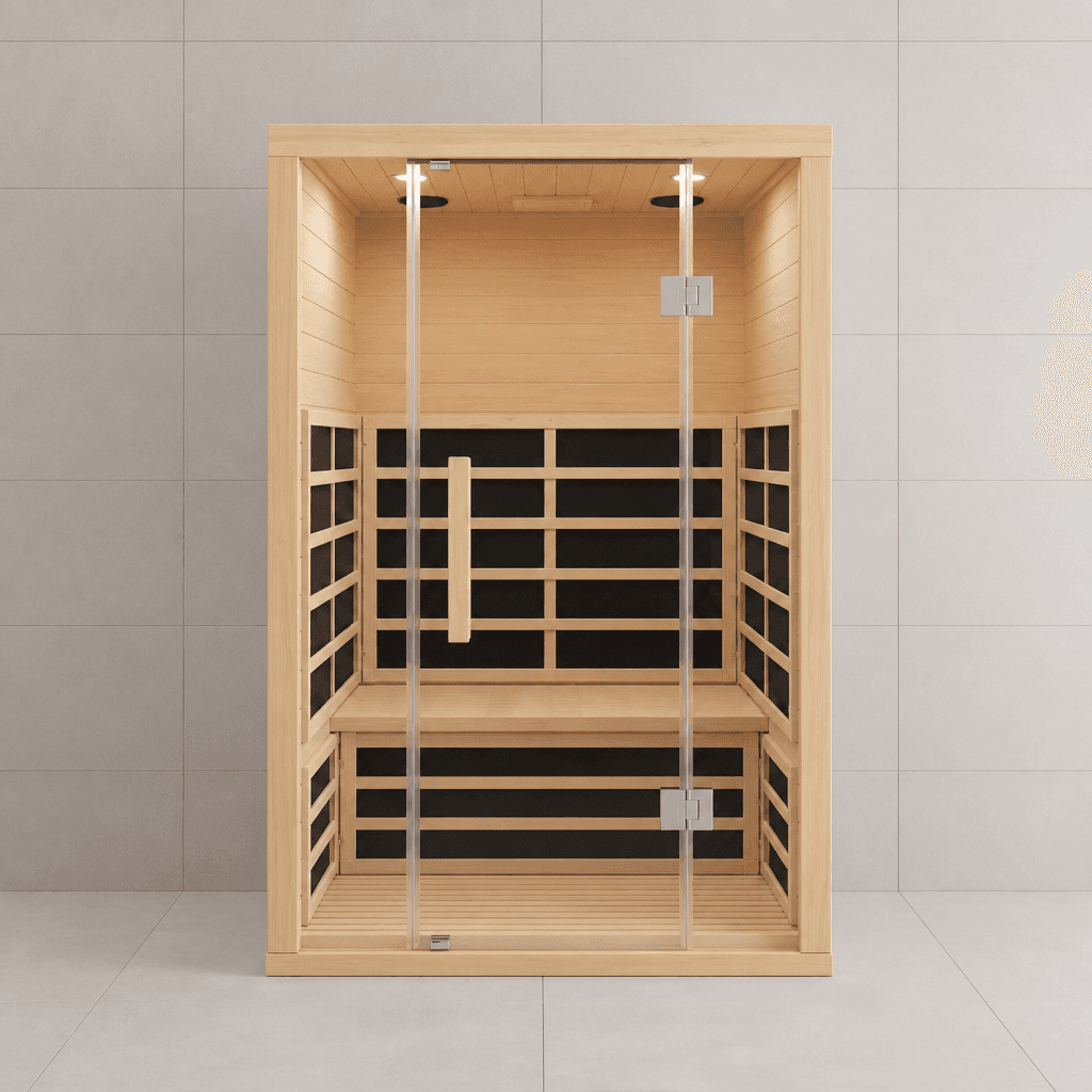 2 Person Indoor Infrared Sauna (Natural)